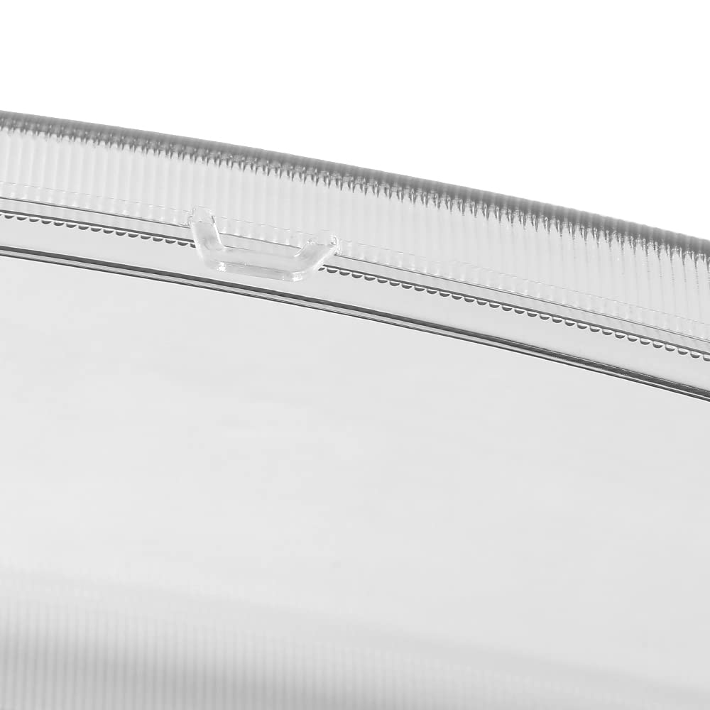 G-PLUS Headlight Bumper Lamps Cover Chrome Clear Compatible with 1999-2007 GMC Sierra 1500.2001-2007 GMC Sierra 1500/2500 HD/3500 15850352 15850351