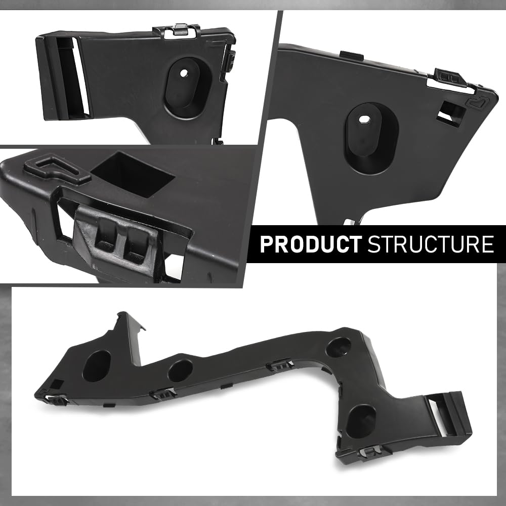 G-PLUS Rear Right Bumper Bracket, Compatible with Ford Focus S/SE/Titanium 2012-2014, Fit Focus SEL 2012, Passenger Side, CP9Z17D948C, FO1143116