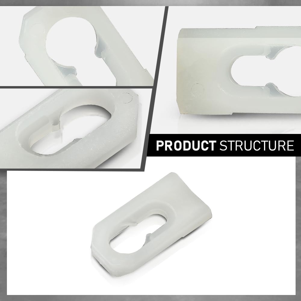 G-PLUS Top Trim Molding Clips Fits All GM Cars from 1960's Into The Late 1970's Nos Vinyl 25pcs