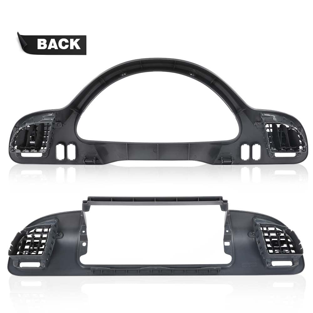 G-PLUS Dash Panel Bezel with A/C Nozzle RH Passenger Side & RH Driver Side Compatible with 2002-2006 Dodge Sprinter Dash Cover 05104261AA, 5104261AA 5104262AA