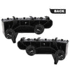 G-PLUS Front Mount Bumper Retainer Brackets Left&Right 2pcs Compatible with Nissan Sentra 2020 2021 62225-6LB0A 62224-6LB0A NI1042123 NI1043123
