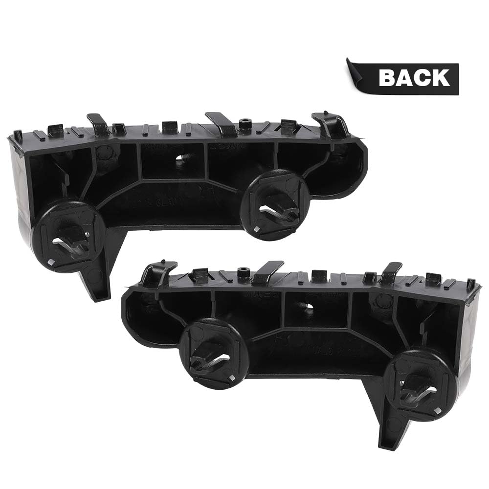 G-PLUS Front Mount Bumper Retainer Brackets Left&Right 2pcs Compatible with Nissan Sentra 2020 2021 62225-6LB0A 62224-6LB0A NI1042123 NI1043123