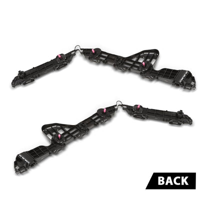 G-PLUS Pair Rear Bumper Brackets Support, Compatible with Toyota Camry 2018-2024, Left Driver & Right Passenger Side 2PCS, 5257606160, 5257506160