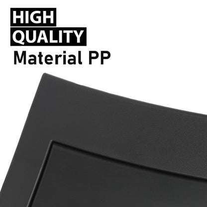 G-PLUS 1pcs Front Left Lower Fender Moulding Compatible with Range Rover Evoque 2012-2018