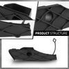 G-PLUS Front Right Bumper Tow Eye Cover Compatible with Benz GLK250 Bluetec 4Matic 2013-2015,Fit Benz GLK350 (submodel: 4Matic, Base) 2013-2015 2048851124