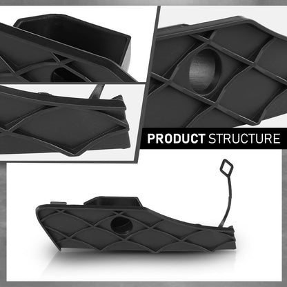 G-PLUS Front Right Bumper Tow Eye Cover Compatible with Benz GLK250 Bluetec 4Matic 2013-2015,Fit Benz GLK350 (submodel: 4Matic, Base) 2013-2015 2048851124