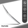 G-PLUS Hood Molding Trim Moulding Chrome Compatible with Cadillac Escalade/ESV 2015-2020, Fit for Models Without Sport Package 22956470, GM1235129