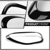 G-PLUS Headlight Bezels Set Compatible with 2011-2016 Mini Cooper Countryman Driver & Passenger Side Left&Right 51139812899, 51139812900, MC2506102, MC2507102 Glossy Black