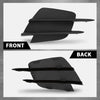 G-PLUS Pair Front Bumper Lower Grille Trim, Compatible with Benz C-Class AMG-Line 2019-2021 Facelift (W205, S205, C205, A205), LH Driver & RH Right 2PCS, 2058857202, 2058857302 Fog Light Cover