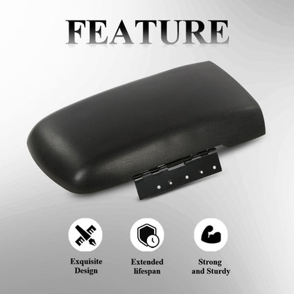 G-PLUS Center Console Lid Armrest Door Compatible with Chevy Camaro/Pontiac Firebird 1997-2002 Black 10423155 10273748