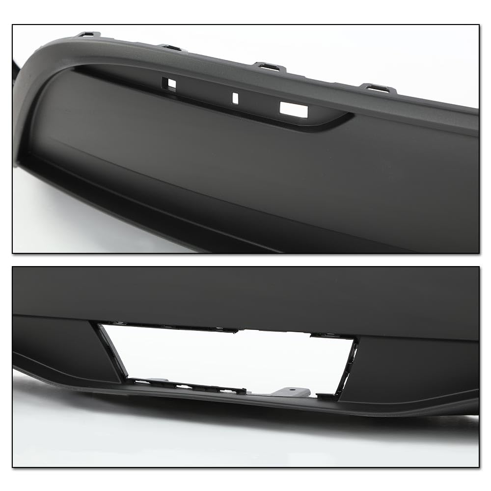 G-PLUS Rear Bumper Lower Fascia Valance Cover Trim Compatible with Tesla Model Y 2020 2021 2022 1494006-00-A, 149400600A, 1494006 00 A, Black Textured
