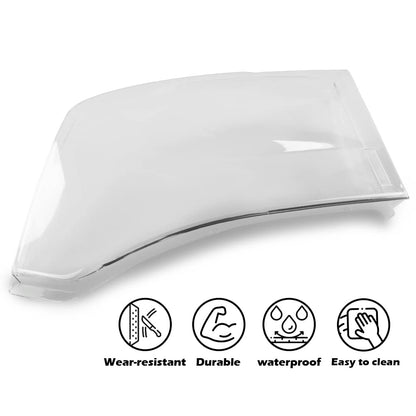 G-PLUS Housing Clear Corner Headlight Head Lamps Cover Clear Compatible with 2009 2010 Dodge Ram 1500/2010 Dodge Ram 2500 3500 68001484AE 68001484AG