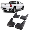 G-PLUS Mud Flap Flaps Splash Guards Mudguard Kit, Compatible with Chevy Silverado 1500 2014-2018/Silverado 2500/3500 2015-2018 Fit No Drill Mud Guards Flare Splash Guards Molded (NOT fit GMC Sierra)