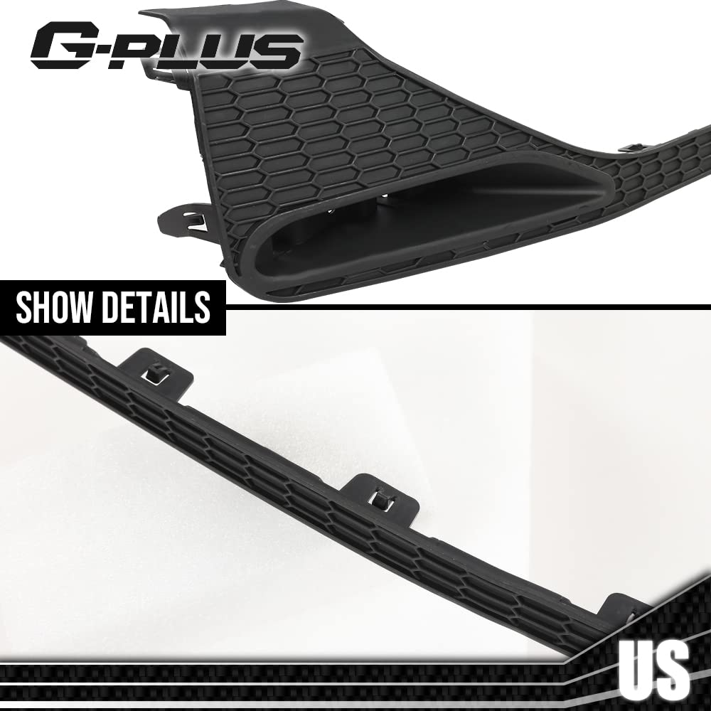 G-PLUS Rear Bumper Lower Finish Panel Compatible with 2019 2020 2021 2022 Nissan Altima 85071-6CA0H, 850716CA0H, 85071 6CA0H, NI1137100