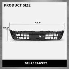 G-PLUS Grille Bracket Insert for Audi Q5 SQ5 2013-2017 Close-up View