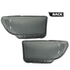 G-PLUS Headlights Cover Aftermarket Left+Right Smoke Compatible with 2007-2013 Toyota Tundra/2008-2017 Toyota Sequoia 811100C051, 811500C051_2007 2008 2009 2010 2011