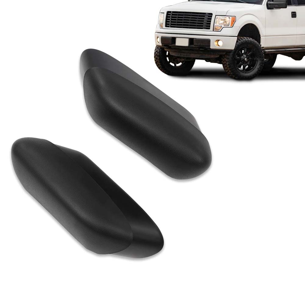 G-PLUS Running Board Side Step Bar End Cap Cover Compatible with Ford F150 2004 2005 2006 2007 2008 2009 2010 2011 2012 2013 2014 4L3Z-16A455-AB & 4L3Z-16A454-AB