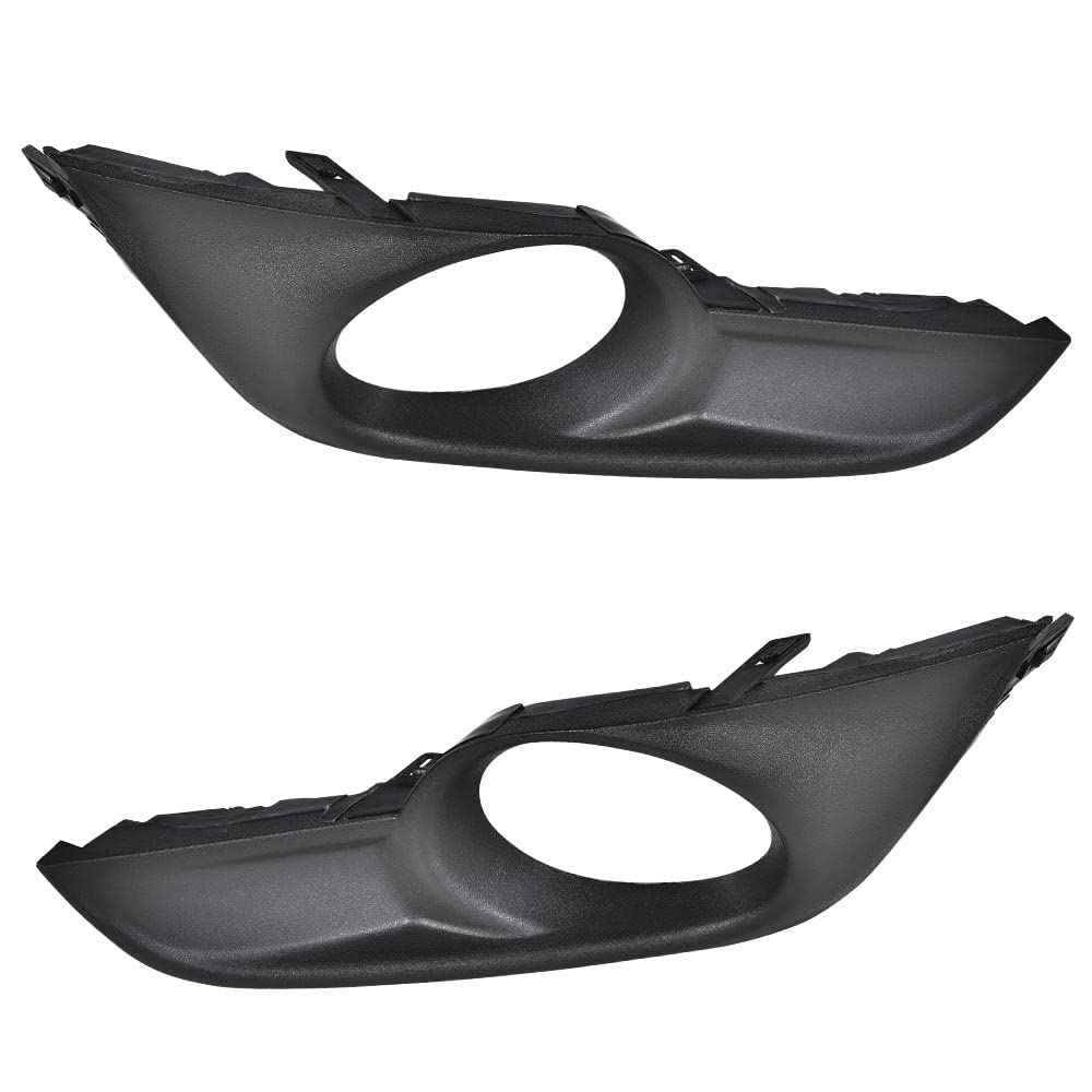 G-PLUS Fog Light Covers Bezels Set Compatible with Nissan Rogue Sport S SV 2020 2021 2022 NI1039175 NI1038175 622566MR5B 622576MR5B LH&RH