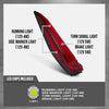 G-PLUS Tail Light Assembly LED Rear Lamp Left Side Compatible with Cadillac XT4 2019 2020 2021 84522856 Red