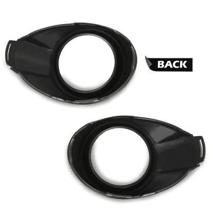 G-PLUS Front Bumper Fog Light Cover Bezels Trim 2pcs Compatible with 2012-2014 Focus models BM51-19953-CB BM51 19952 CB BM51-19953-AD BM51-19952-AD