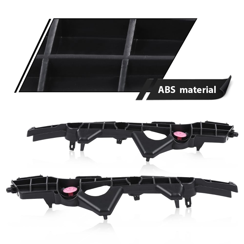 G-PLUS Rear Bumper Support Bracket Left & Right Side Compatible with Toyota RAV4 2013-2015 521550R030, 521560R030