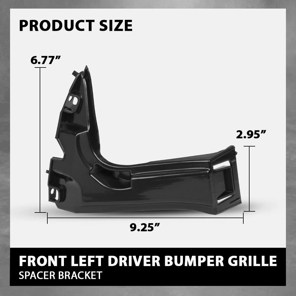 G-PLUS Front Bumper Wing Bracket Spacer Left Side Compatible with BMW 5-Series F10 F11 2011-2016 51117207931