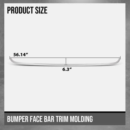 G-PLUS Rear Lower Bumper Face Bar Trim Molding Step Pad Fit Benz E300 E550 4Matic Sedan 2014-2016 Fit Benz E350 4Matic Sedan/Wagon 2014-2016 2128854321, MB1144126 Silver