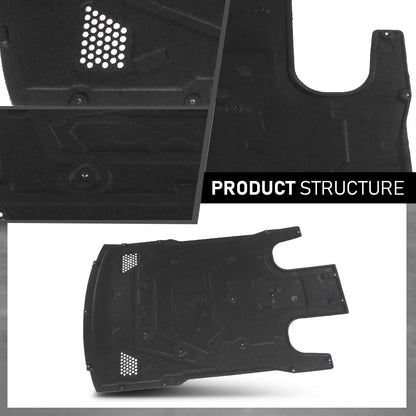 G-PLUS Under Engine Radiator Splash Shield Cover, Compatible with Porsche Panamera 2010-2016, 97050411702, 97050411700