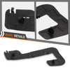 G-PLUS Fog Light Bracket Left and Right Side Compatible with Tesla Model Y 2020-2024 1493747-00-A, 1493748-00-A 2 PCS Black