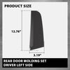 G-PLUS Rear Left Door C Pillar Molding, Compatible with Kia Sportage 2011-2016, Driver Side, 832703W000, 83270-3W000, 832 70 3W 000