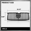 G-PLUS Front Bumper Grille Compatible with Subaru Forester 2006-2008 91121SA082, SU1200136