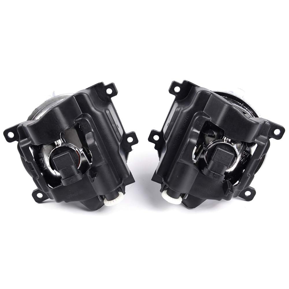 Compatible with Toyota Rav4 2013 2014 2015 Clear Lens Front Bumper Driving Fog Lights Lamp with Switch Harness H16 Bulbs One Pair