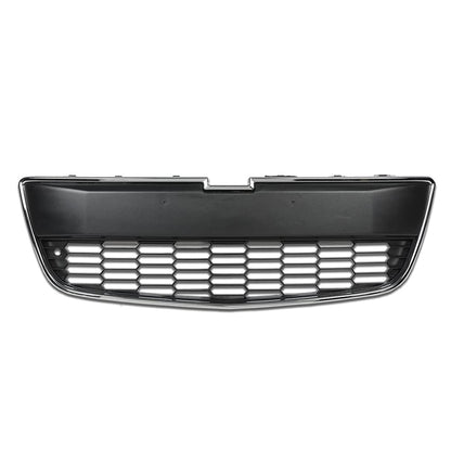 G-PLUS Front Bumper Lower Grille Compatible with Chevy Sonic LS/LT/LTZ 2012-2016 Chrome Grill Shell Trim w/Black Insert 95227395 GM1036139