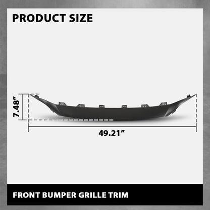 G-PLUS Replacement Grille Cover Front Bumper Grille Trim Molding Compatible with Toyota Highlander 2020-2023 TO1217102, 527110E900