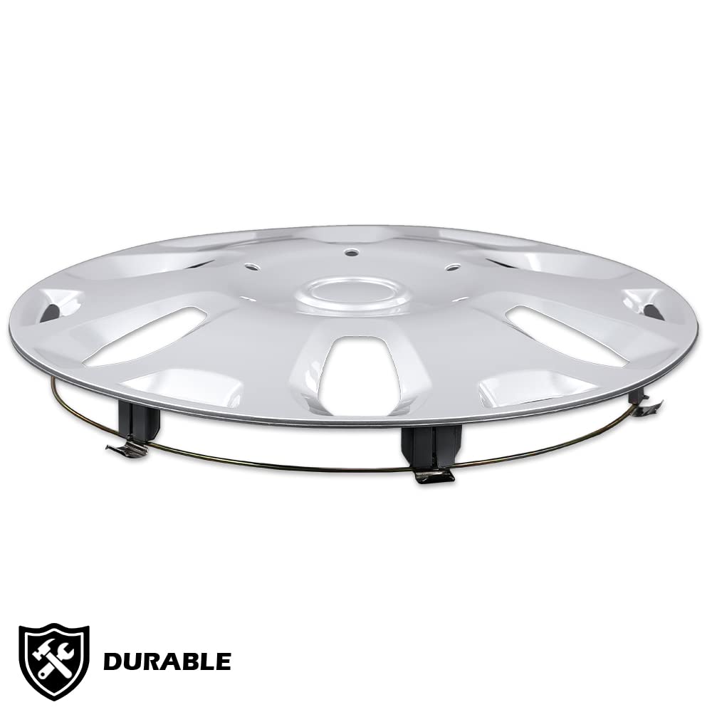 G-PLUS Wheel Covers Hub Caps Full Rim Hubs 1 pcs Compatible with 2010-2013 Ford Transit Connect Van 9T1Z1130A, 9T161130AA