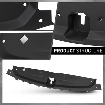 G-PLUS Radiator Grille Upper Cover Compatible with Kia Sportage 2.0L 2.4L 2017-2019 86361D9000, 86361-D9000