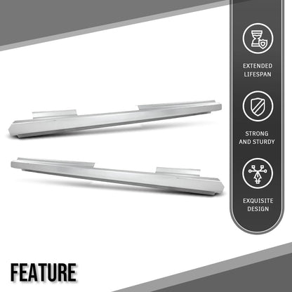 G-PLUS Outer Rocker Panel Pair Compatible with Jeep Liberty 4 Door 2002 2003 2004 2005 2006 2007 Gray