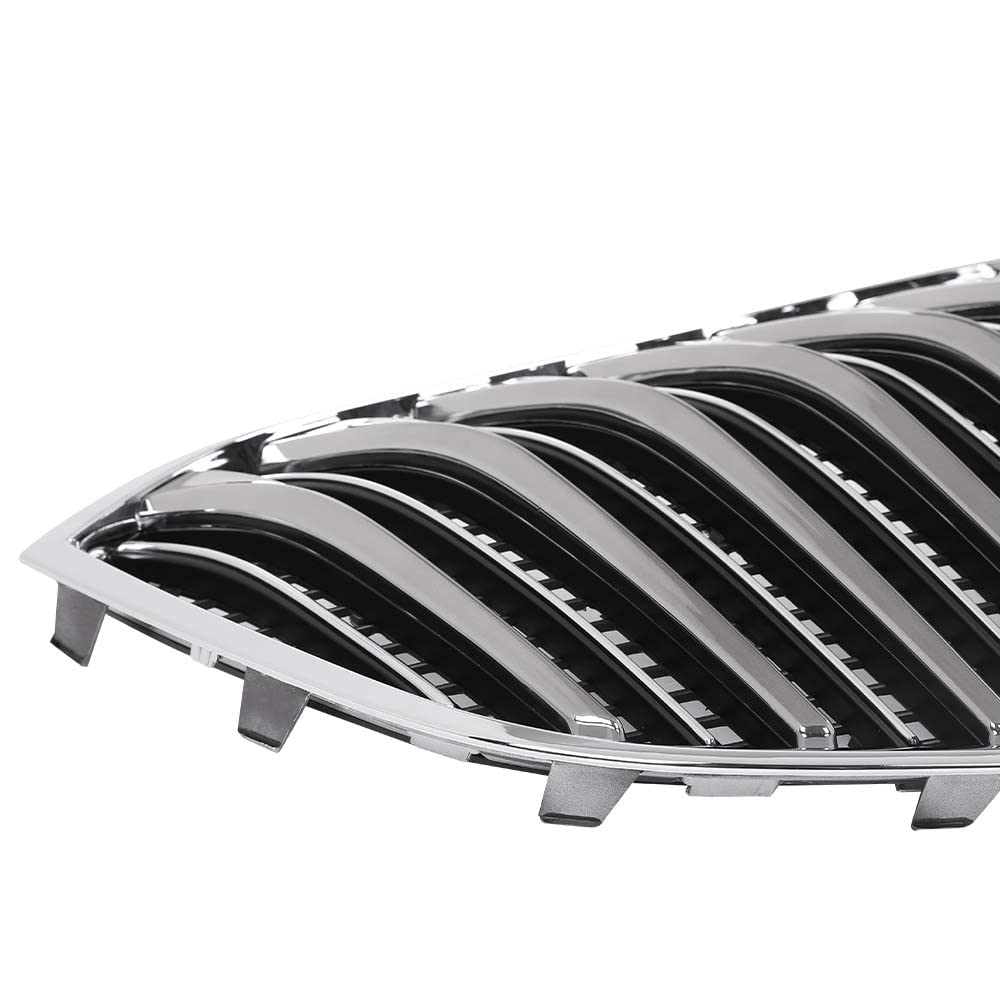 G-PLUS Grille Chrome & Dark Chrome Compatible with Buick Lacrosse Grille 2014-2016 90766426