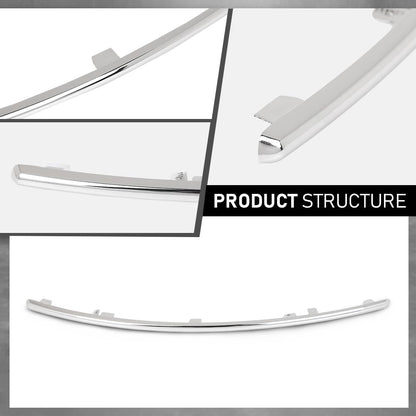 G-PLUS Grille Trim Grill Driver Left Side Fit For Models Without AMG Styling Package,Compatible with Benz E350 E400 4Matic Wagon Sedan 4-Door 2014-2016 2128852921