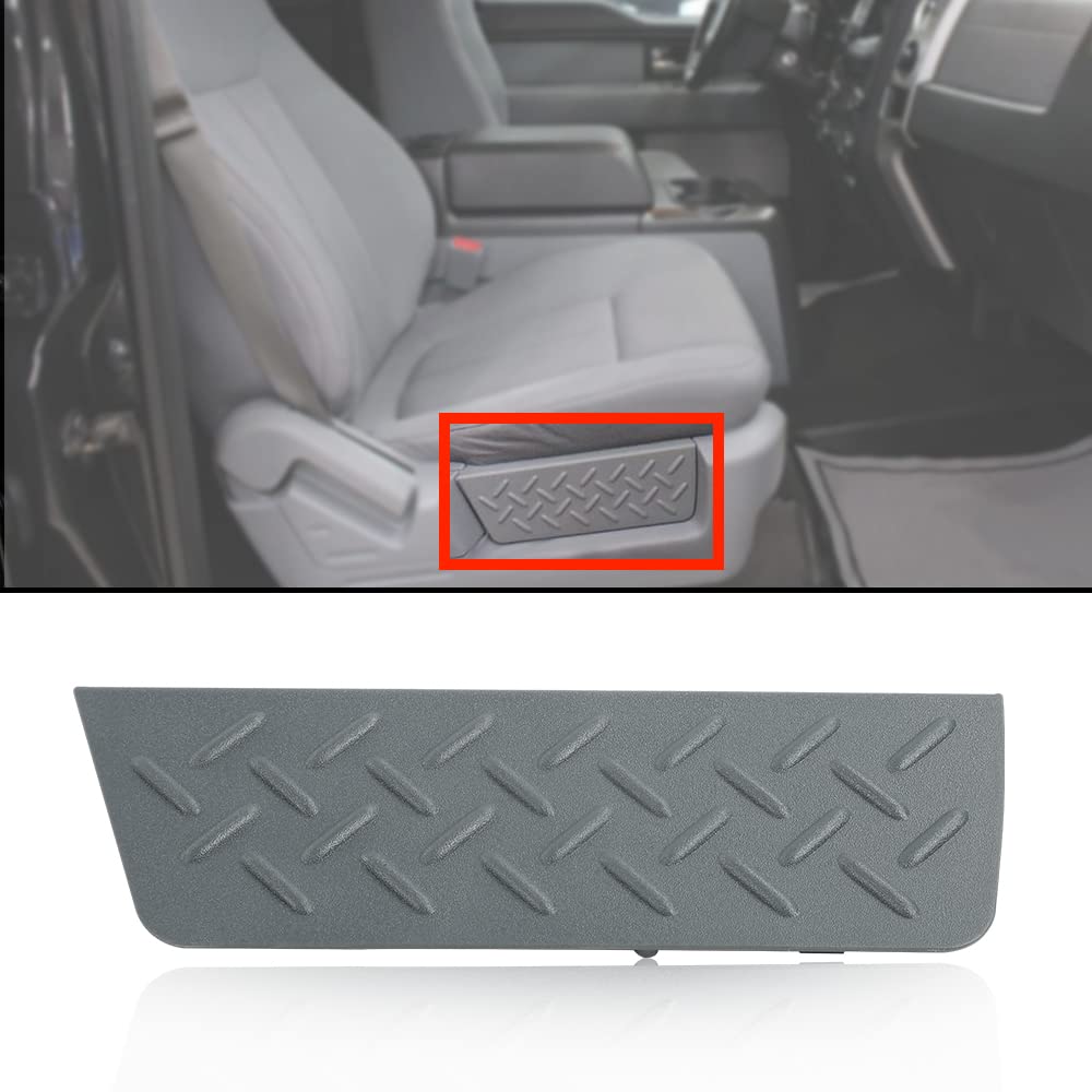 G-PLUS Left Driver Front Seat Shield Cover Panel Bezel Compatible with 2011-2014 Ford F150 right