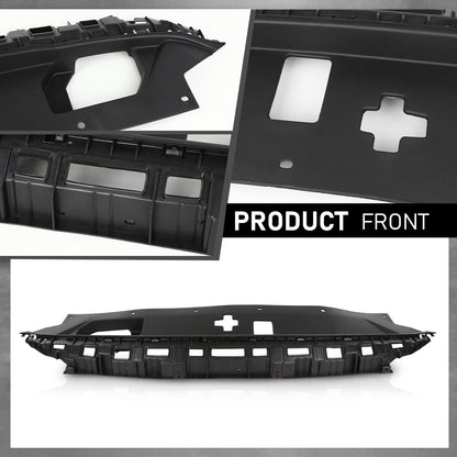 G-PLUS Upper Radiator Support Cover Compatible with Santa Fe 2019-2020 Accessory Black