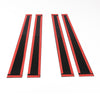 G-PLUS Window Pillar Posts Molding Trim Compatible with 1997-2003 Ford F150 SUPERCREW/Crew/Harley Pillar Posts Set Door Trim Mirror Cover 4 PCS