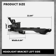 G-PLUS Headlight Bracket for Audi Q5 SQ5 2018-2020 Front Left Close-up View