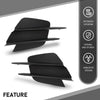 G-PLUS Pair Front Bumper Lower Grille Trim, Compatible with Benz C-Class AMG-Line 2019-2021 Facelift (W205, S205, C205, A205), LH Driver & RH Right 2PCS, 2058857202, 2058857302 Fog Light Cover