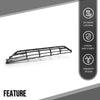 G-PLUS Front Center Lower Grill Bumper Grille Compatible with Volvo XC90 2016-2021 Fit Models With Spoiler 31353373, VO1036106 Black
