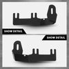 G-PLUS Hood Ditch LED Light Mount Bracket Compatible with Chevy Silverado GMC Sierra 1500 2014-2019,Fit Chevy Tahoe Suburban 1500 2500 2014-2019,Fit GMC Yukon 2014-2019