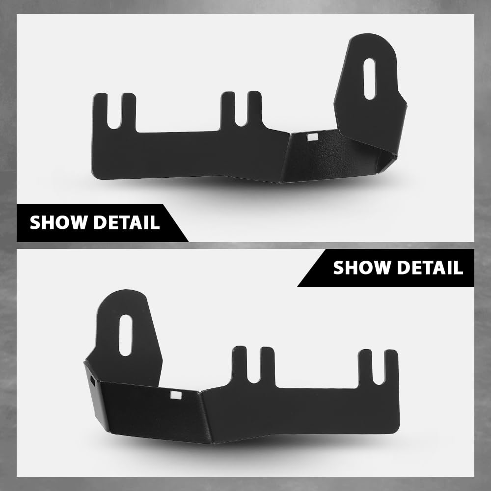 G-PLUS Hood Ditch LED Light Mount Bracket Compatible with Chevy Silverado GMC Sierra 1500 2014-2019,Fit Chevy Tahoe Suburban 1500 2500 2014-2019,Fit GMC Yukon 2014-2019