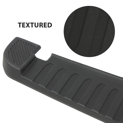 G-PLUS Rear Bumper Top Step Pad Cover Compatible with all Ford F150 2015-2020 w/Trailer Tow Package and Rear Park Aid Sensor Holes (Sensors not Included) HL3Z17B807BB, FO1191143