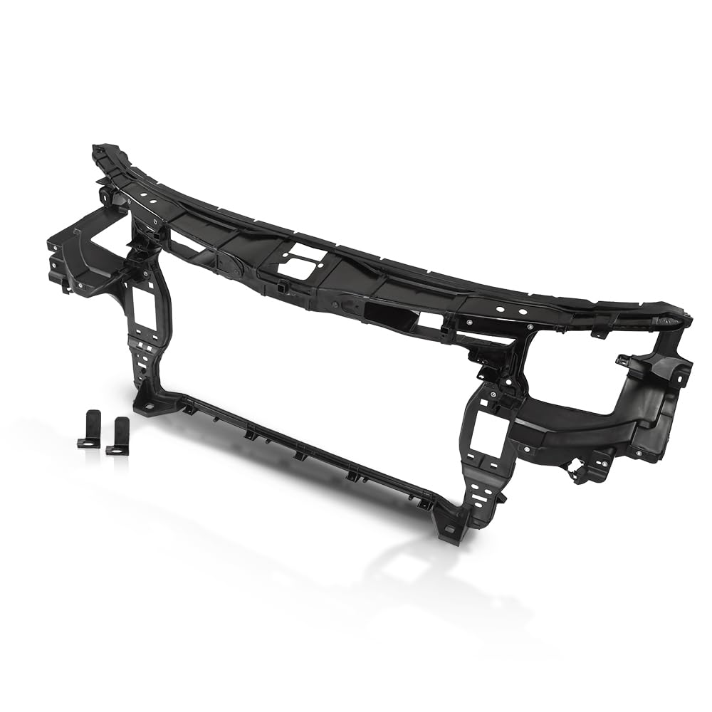 G-PLUS Radiator Support Panel Black, Compatible with Audi A8 2010-2018, 4H0805594E