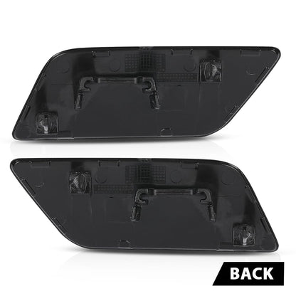 G-PLUS Pair Front Bumper Headlight Washer Cover, Compatible with Audi Q3 2015-2018, LH Driver & RH Passenger 2PCS, 8U0955276E, 8U0955275E